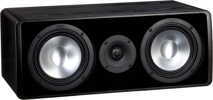 Canton Ergo 655 Center 2.5-Wege Bassreflex Center-/Kompaktlautsprecher (110/160 Watt) schwarz, schwa