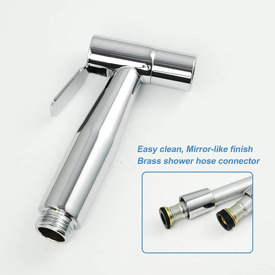 Bidet Handbrause Kalt und warm Toilette Bad Bidet für Bidet Armaturen WC mit G1/2" Ventil Toilette A