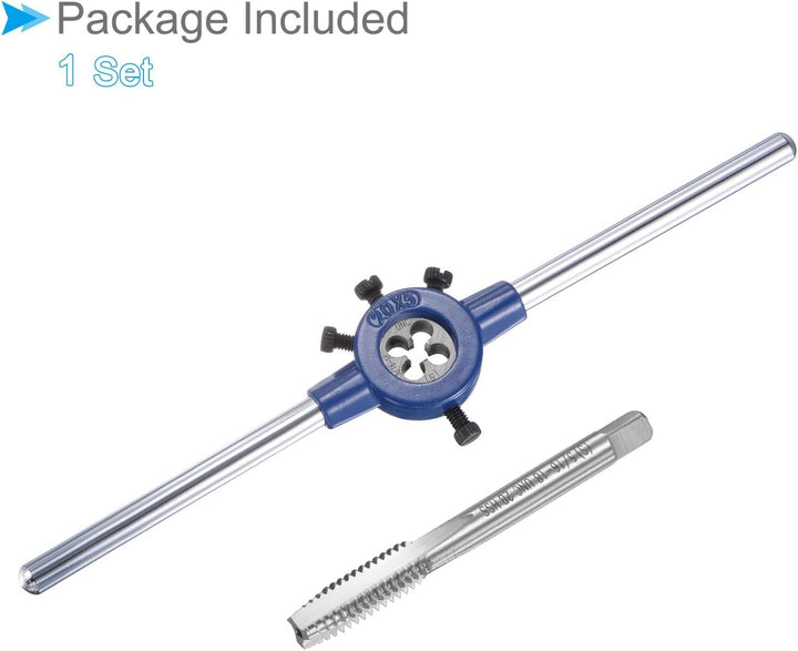 Gewindebohrer- und Schneideisen-Set, 5/16-18 UNC Schneideisen & 16mm-25mm Aussendurchmesser / M7-M8