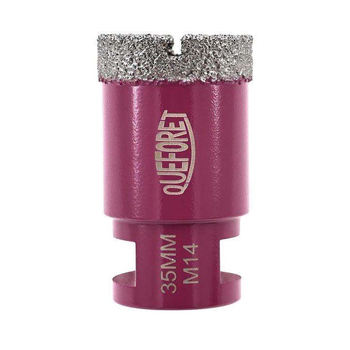 Diamant Fliesenbohrer 35mm x M14 - Bohrkrone für Fliesen Keramik Porzellan Marmor Granit, für Winkel