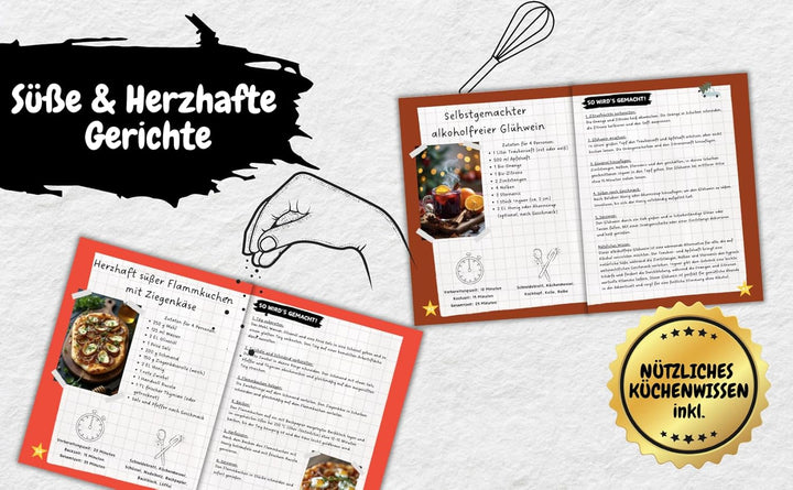 ADVENTSKALENDER KOCHBUCH – TEENAGER EDITION! 24 Tage, 24 coole Rezepte – Mach deine Adventszeit zur