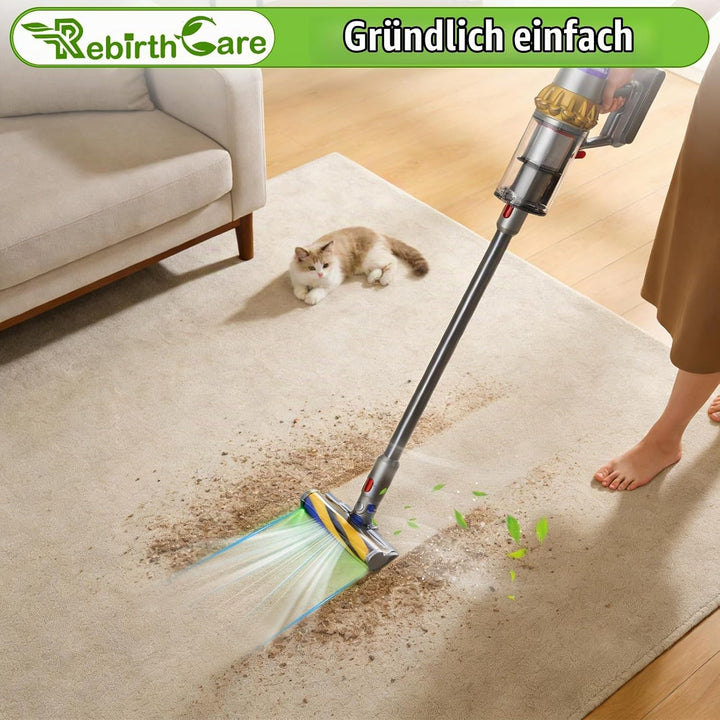 V12 Bürstenwalze für Dyson V15 Detect/V12 Slim/V12 Detect Slim/V10 Digital Slim/V8 Slim, Slim Fluffy