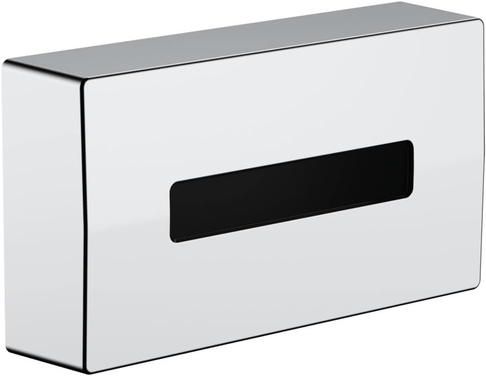 hansgrohe Kosmetiktuchox AddStoris, Taschentuchbox, Chrom, Chrom