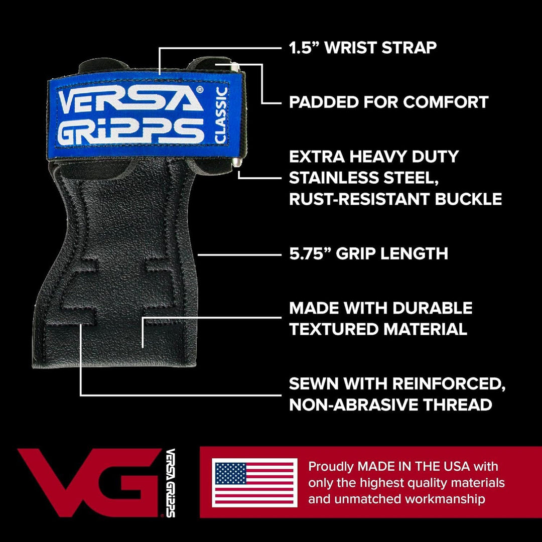 Versa Gripps® Classic Authentisch. Das Beste Trainingszubehör der Welt. IN DEN USA HERGESTELLT Blaue