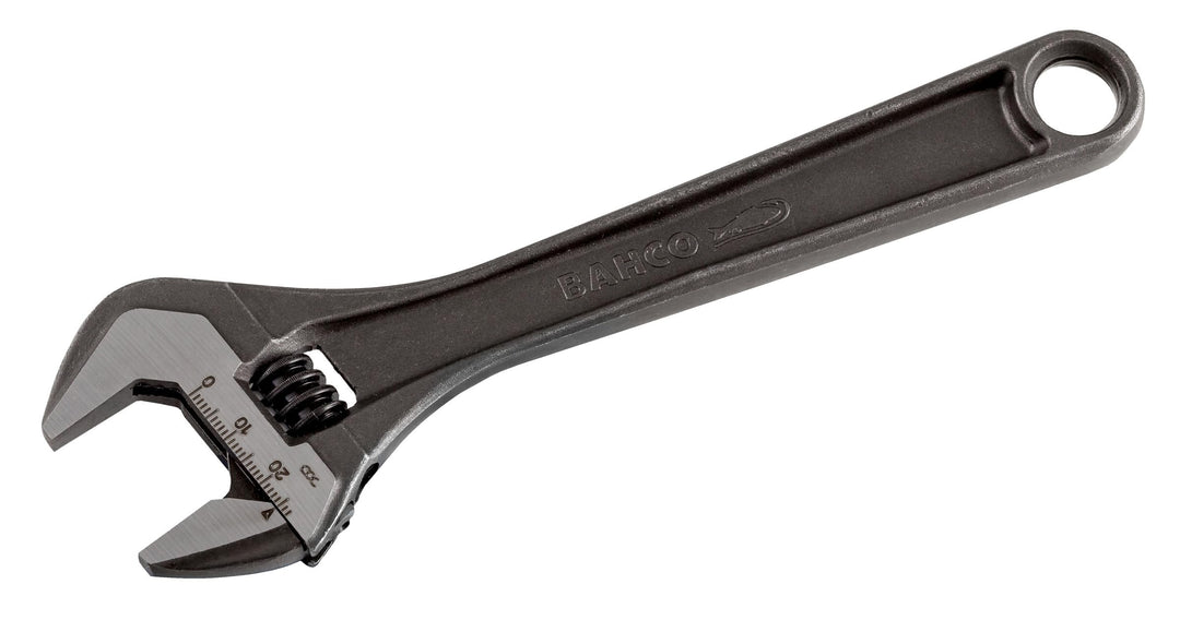 Bahco 8069 R Us Verstellbarer Einmaulschlüssel, 8069 R US 4-Inch Schwarz, 4-Inch Schwarz