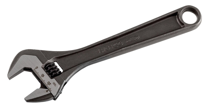 Bahco 8069 R Us Verstellbarer Einmaulschlüssel, 8069 R US 4-Inch Schwarz, 4-Inch Schwarz