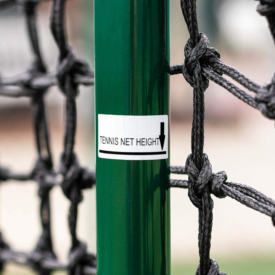 Vermont Tennisnetz Einzelne-Stöcke (Paar) – 1,07m Aluminium ITF-genehmigte Tennisnetzstöcke