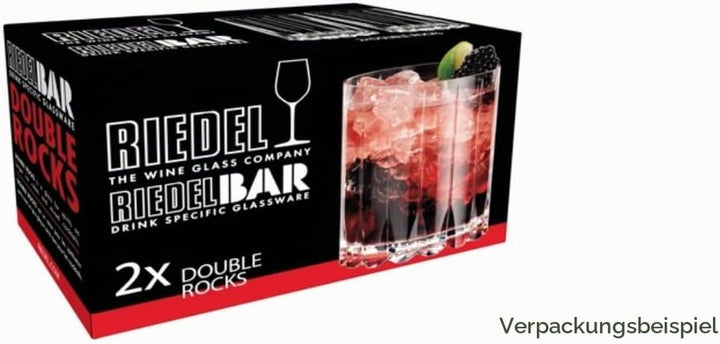 Riedel Drink Specific Glaswaren Double Rocks Set von 4 Stück, 57 ml Double Rocks, 4er-Set, Double Ro