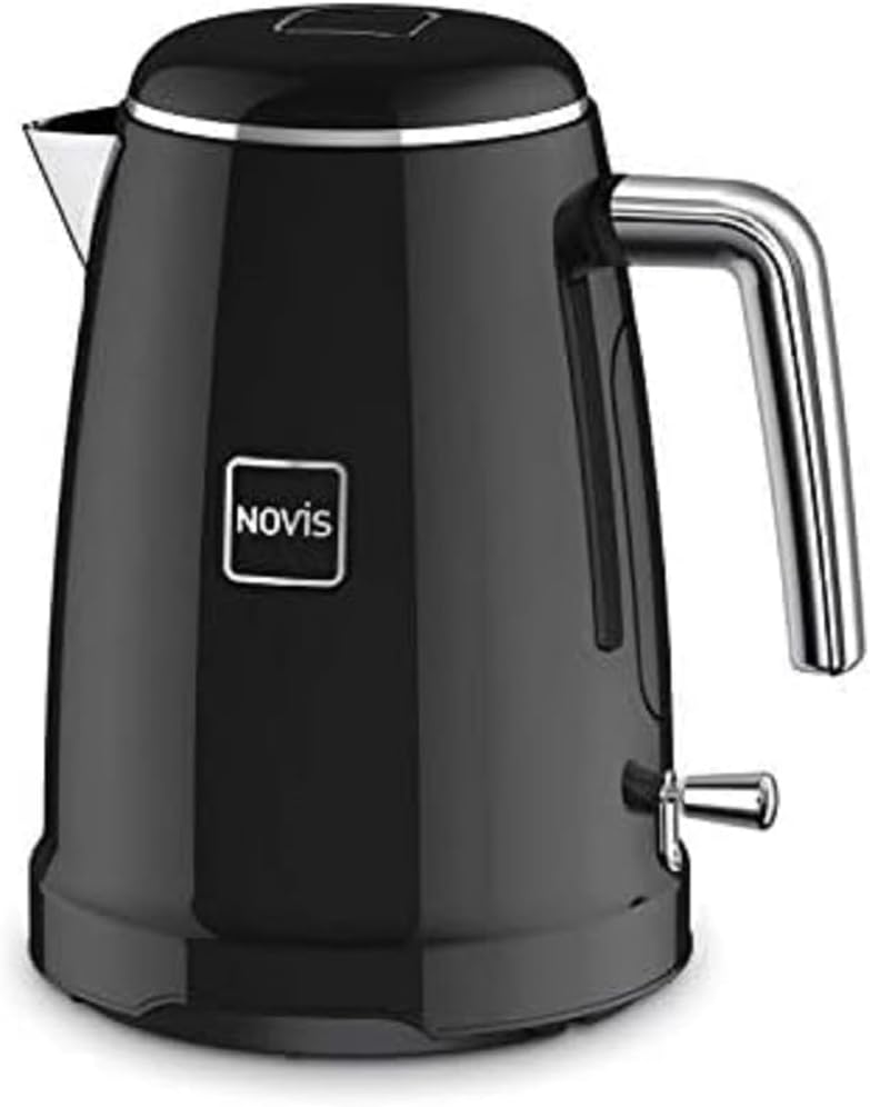Novis Wasserkocher K1 (Schwarz) Black, Black
