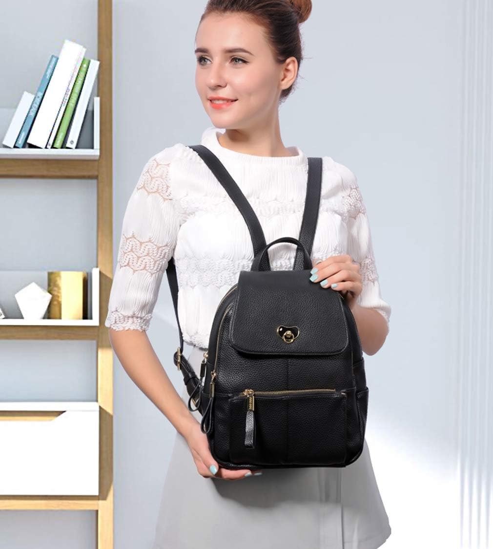 BUKESIYI Damen Tasche Rucksack Handtasche Frauen backpack Klein Anti Diebstahl Schulrucksack Laptop