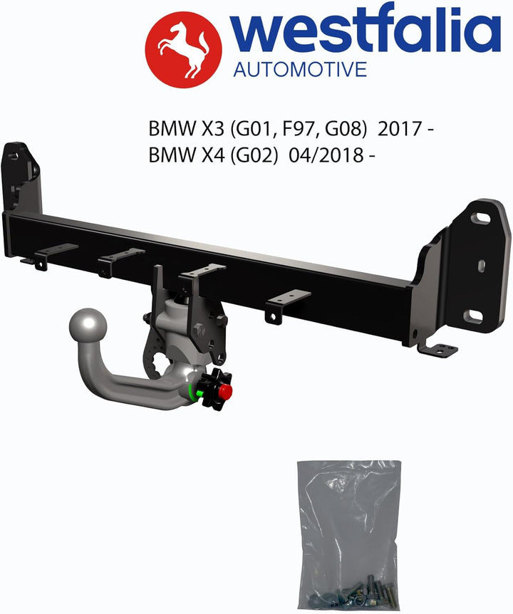 Westfalia Abnehmbare Anhängerkupplung für BMW X3 (G01) (ab BJ 07/2017)