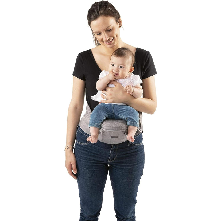 Chicco Babytrage Hip Seat, 3-in-1 ergonomische und multifunktionale Babytrage mit abnehmbaren und se