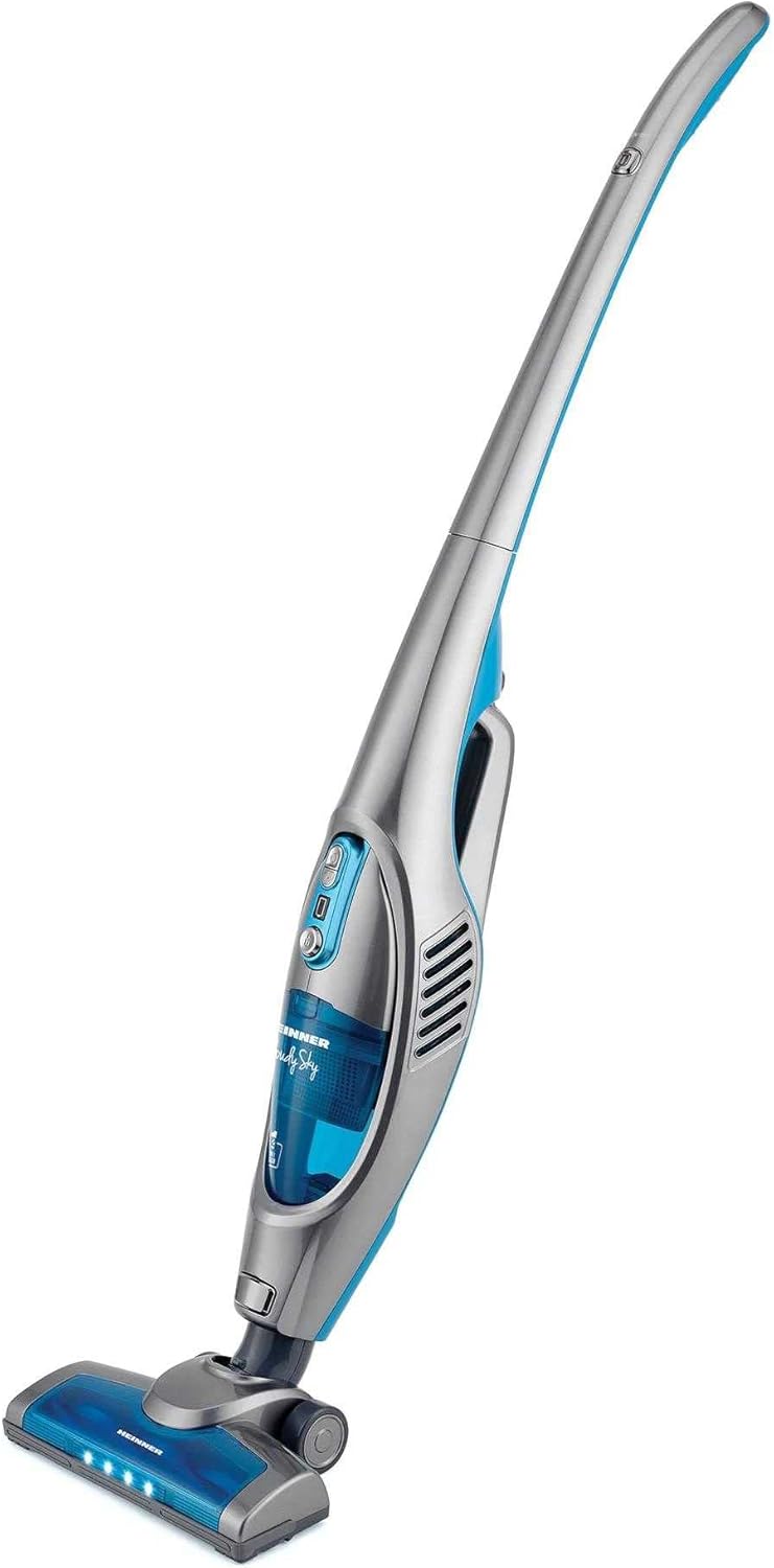 CloudySky HSVC-V21.6GRY Bürststaubsauger, 0.5 L, 22.2 V, 110 W, Blau/Grau