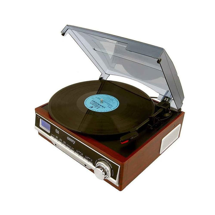 Camry Premium CR1113 Belt-drive audio turntable Black Chrome Wood