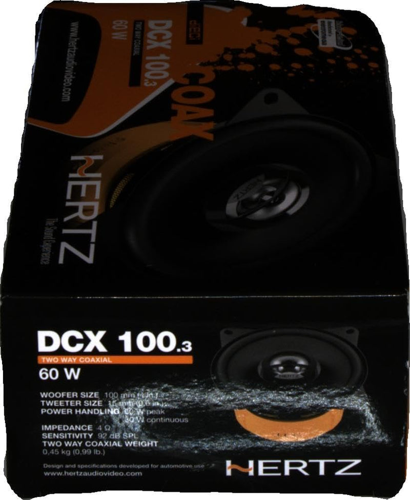 Hertz DCX100.3 2-Wege-Lautsprechersystem (10 cm,