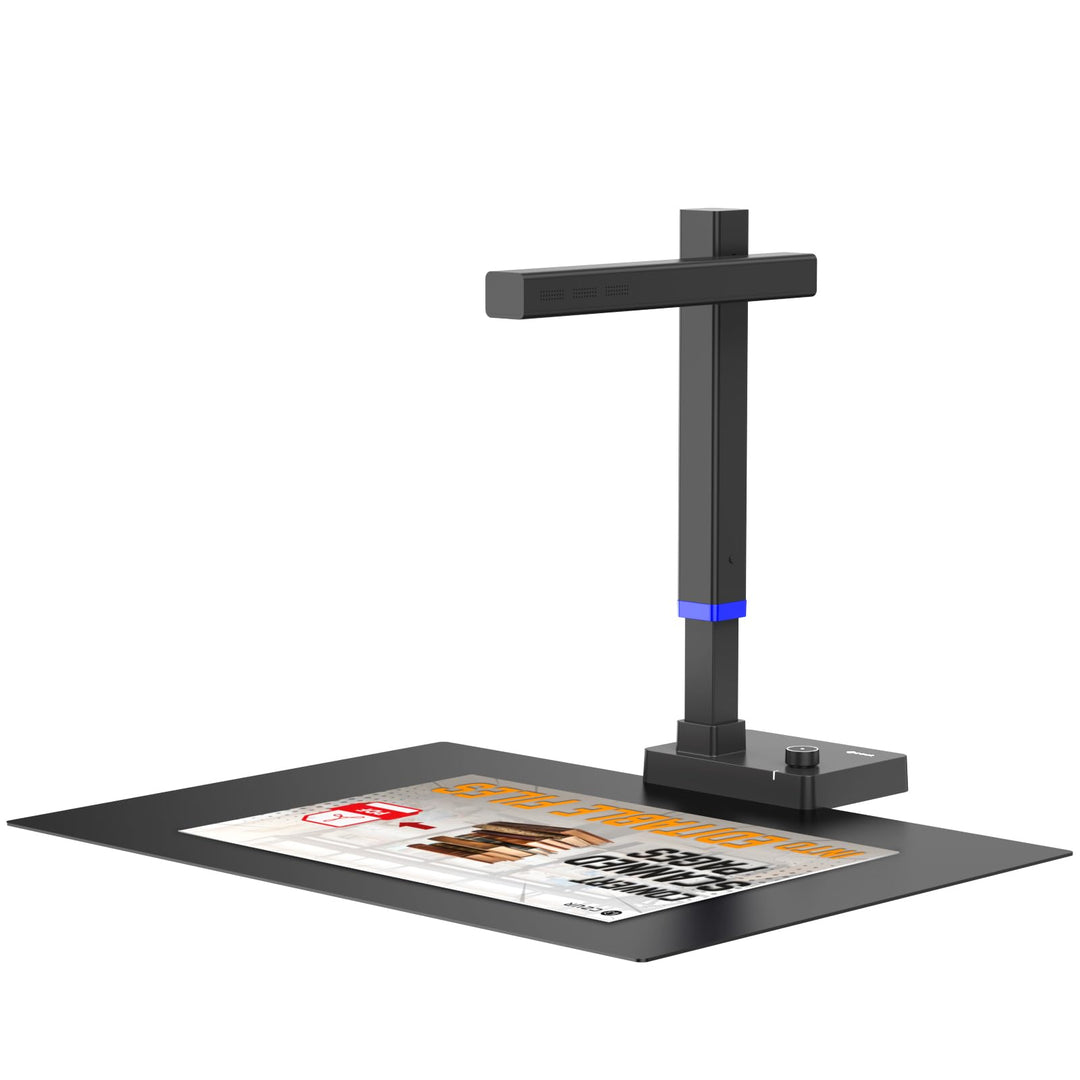 CZUR Shine 800 A3 Pro Dokumentenkamera, Tragbarer Dokumentenscanner mit Maximaler Grösse A3 Flachble
