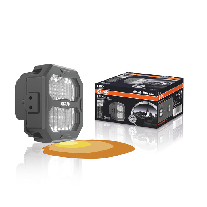 OSRAM LEDriving® Cube PX4500 Flood, LEDPWL109-FL, OFF ROAD, LED Arbeitsscheinwerfer, 4500 Lumen, Fal