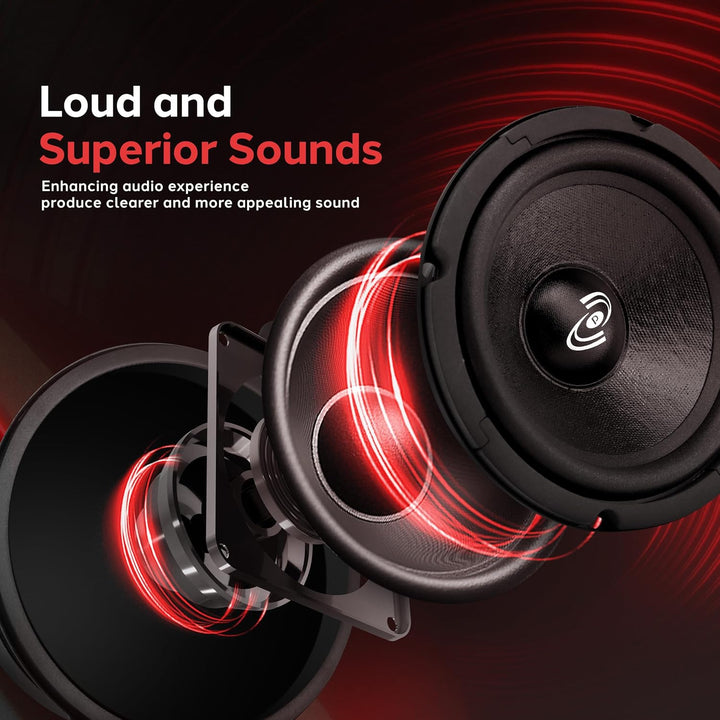Pyle-Pro PDMW5 5 Zoll Pyle Driver 8 Ohm Mid Woofer