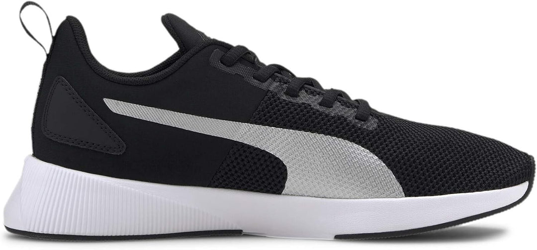 Puma Unisex Flyer RunnerTurnschuh 36 EU Puma Black Metallic Silver, 36 EU Puma Black Metallic Silver