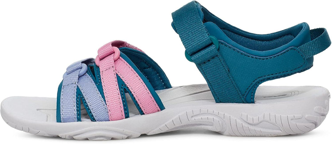 Teva Mädchen Tirra Kids Sportsandale, 28 EU Blue Coral Multi