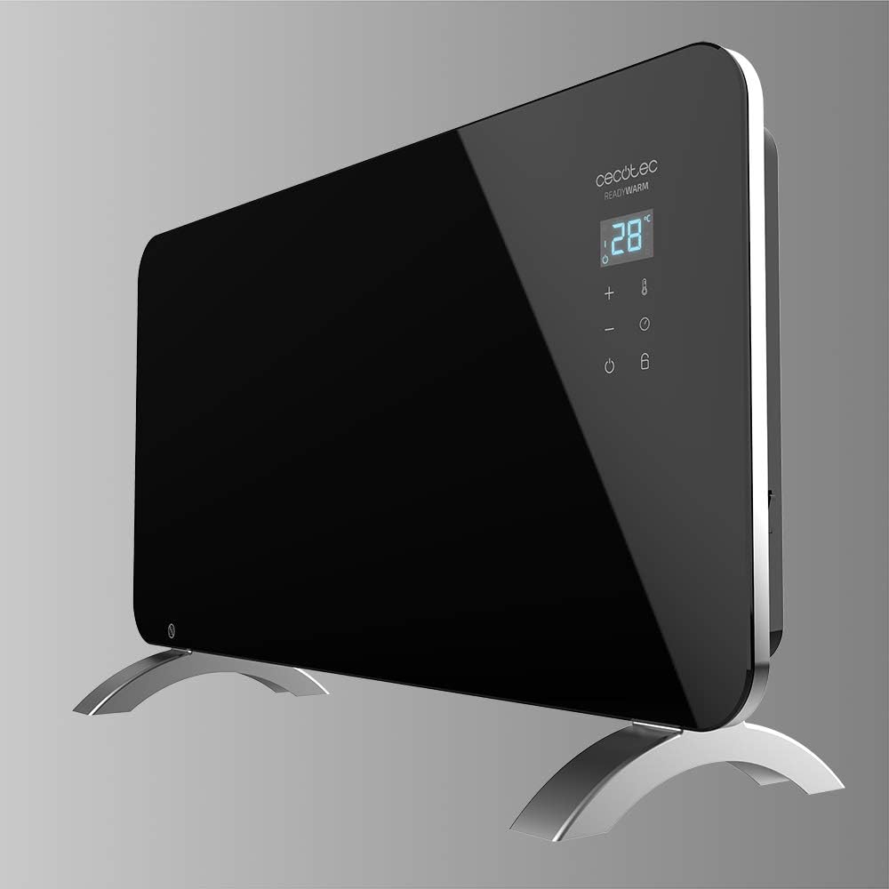 Cecotec Heizkonvektor mit Glasplatte Ready Warm 6670 Crystal Connection. 1500 W, WiFi-Steuerung, ein