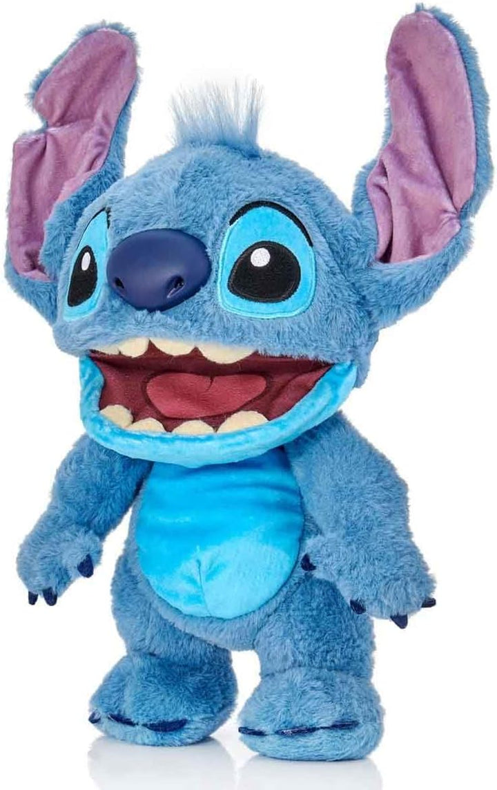 WOW! STUFF Disney Chatty Stitch Deluxe Puppetronic, Interaktive Animatronik Puppe mit über 50 Sounds