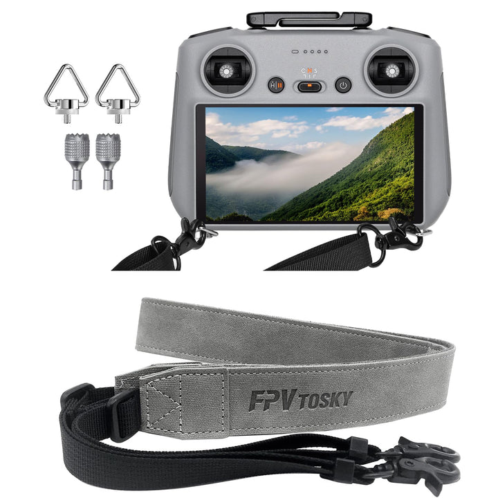 FPVtosky Gurt für DJI RC 2/RC Controller, Mini 5 pro /4 pro Umhängeband + 2 Steuerknüppel, Fernbedie