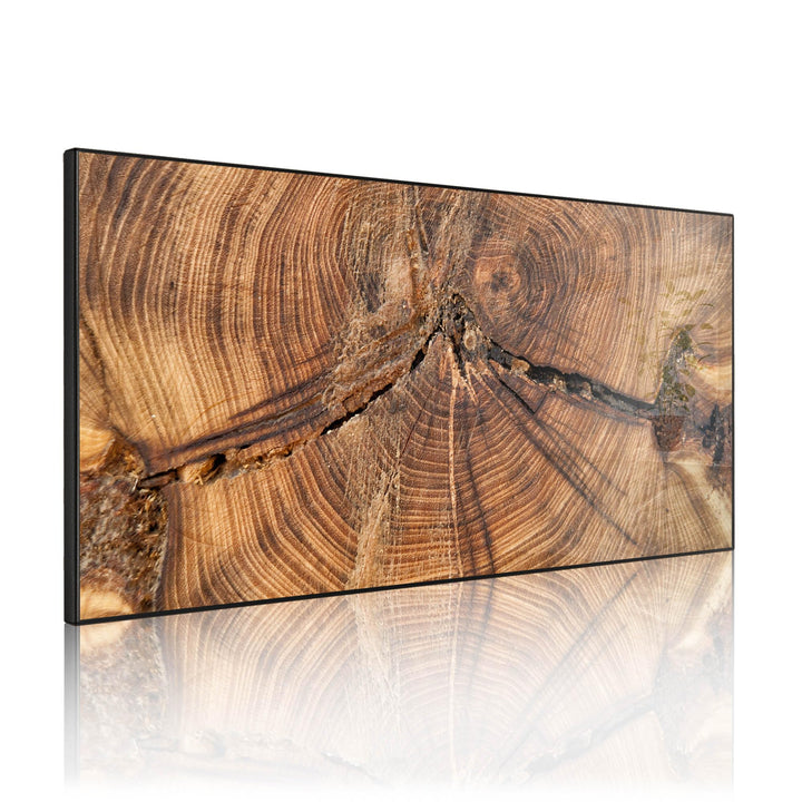 banjado Magnettafel schwarz 78 x 37cm / Magnetwand Metall/Magnetpinnwand als Memoboard/Pinnwand Magn