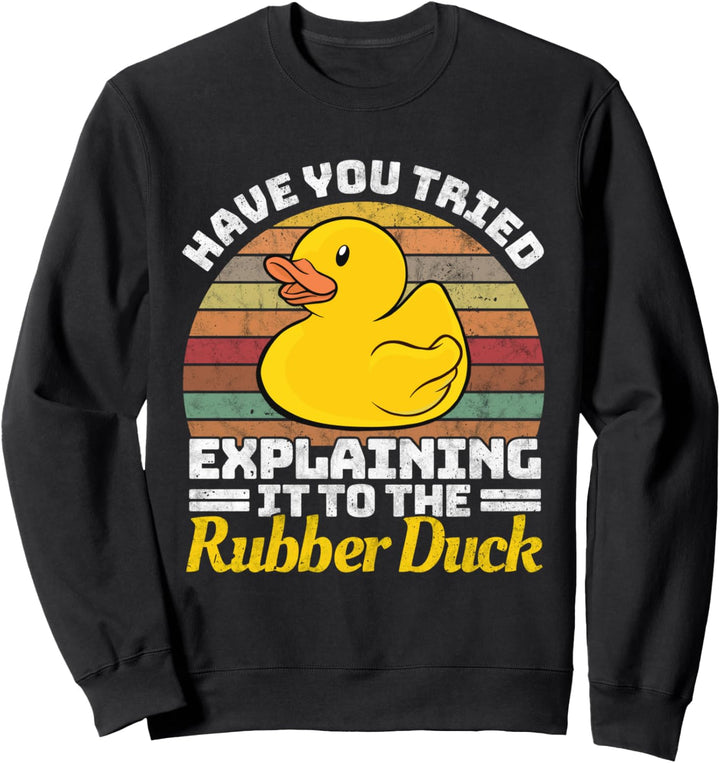 Programmierung Gummiente Software-Entwickler Debugging Sweatshirt