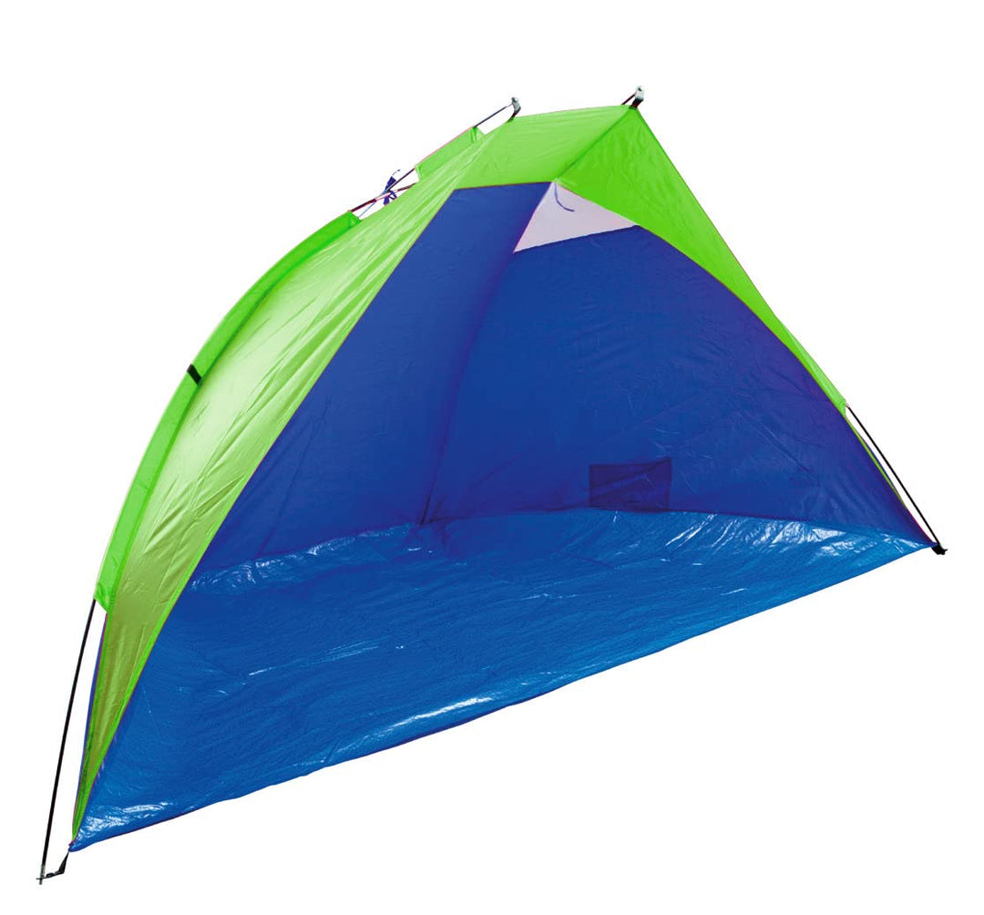 Idena 40321 - Strandmuschel Lido mit UV Schutz 40+, ca. 2,7 x 1,2 x 1,2 m, leicht und kompakt für de