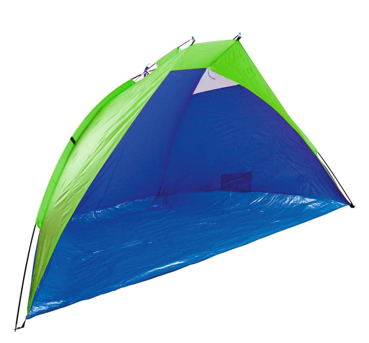 Idena 40321 - Strandmuschel Lido mit UV Schutz 40+, ca. 2,7 x 1,2 x 1,2 m, leicht und kompakt für de