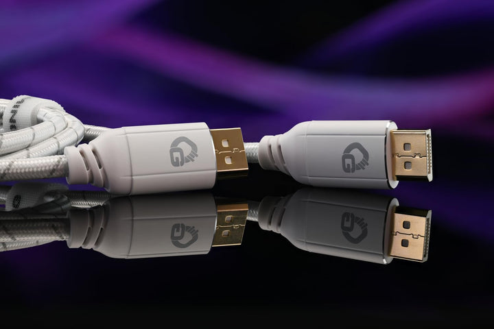 DisplayPort 2.1 Kabel 1,0m - 80 Gbit/s UHBR20, 8K 240Hz, 4K 540Hz, HDR10, FreeSync, G-Sync, DSC, für