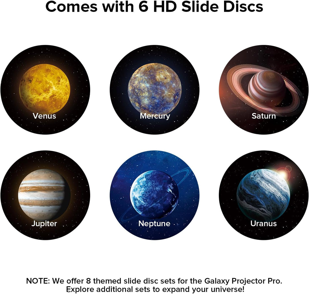 YUNRAY Galaxy Projector Disc – Ultra HD Projektionsscheiben, kompatibel mit YUNRAY Galaxy Projector