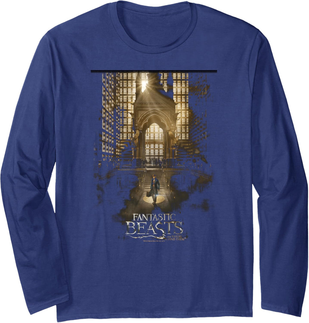 Fantastic Beasts and Where to Find Them Poster Langarmshirt