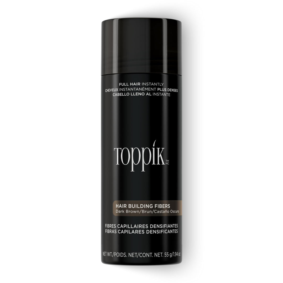 Toppik Haarfasern, Mittelbraun, natürlich gewonnene Fasern aus Keratin für voller aussehendes Haar 5