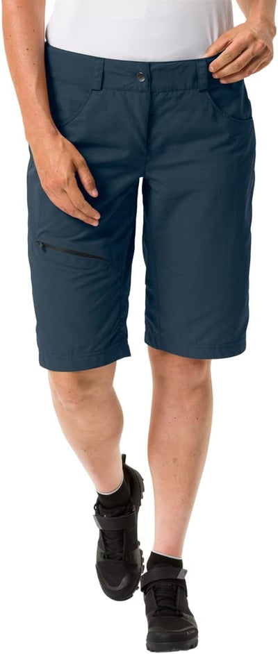 VAUDE Women's Tamaro Shorts II - Fahrradshorts für Damen - inkl. herausnehmbarer Innenhose - atmungs