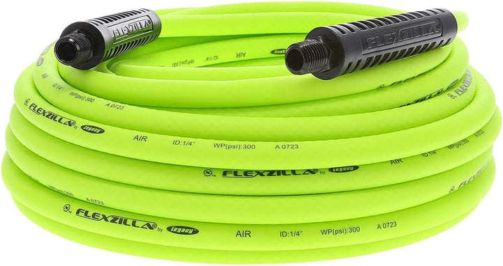 Flexzilla HFZ1450YW2 air-tool-hoses 1/4" (inches) x 50' (feet) Flexzilla, 1/4" (inches) x 50' (feet)