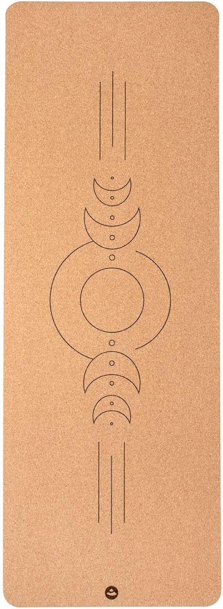 bodhi Yogamatte Kork | 4 mm | 100% Nachhaltig & Ökologisch | Hohe Rutschfestigkeit | Yoga Matte aus