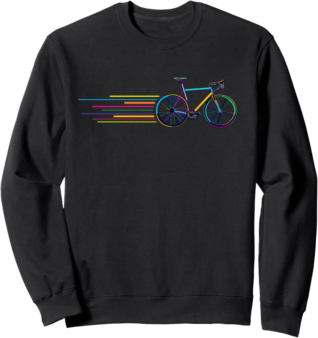 Bicycle Bike Radfahrer Radler Fahrradfahrer Fahrrad Sweatshirt