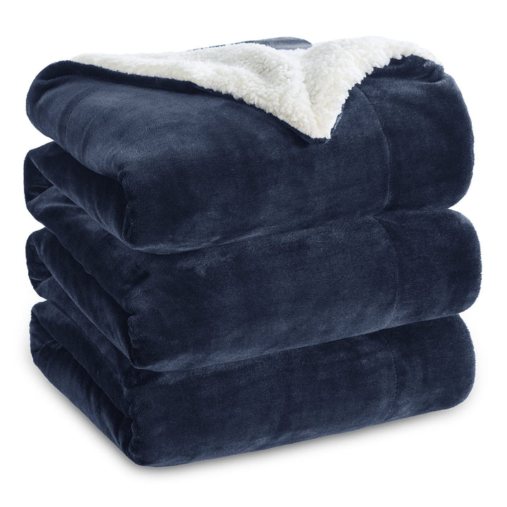 BEDSURE Kuscheldecke - Warm Sherpa Wolldecke & Sofadecke, Flauschig Sofaüberwurf Decke, Dicke Couchd