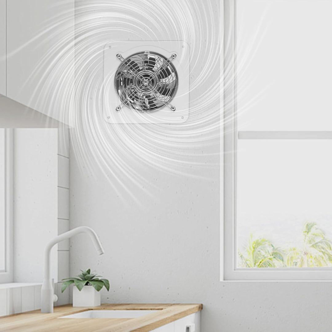 Axialventilator 190 mm 220m³/h Wandlüfter Ventilator Wandmontage Fensterlüfter Abluftgebläse zur Lüf