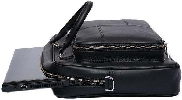 Julké Laptop-Tasche ´Grid´ aus Qualitäts-Leder