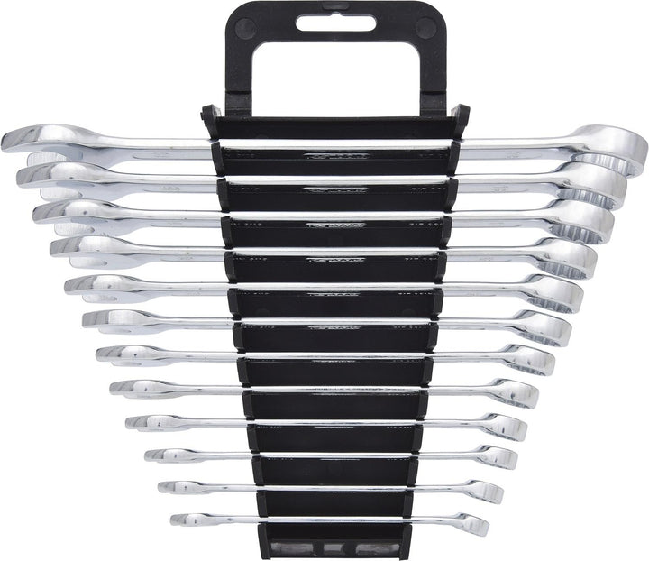 KS Tools 517.0052 CLASSIC Ringmaulschlüssel-Satz, abgewinkelt, 12-tlg. 8-19mm