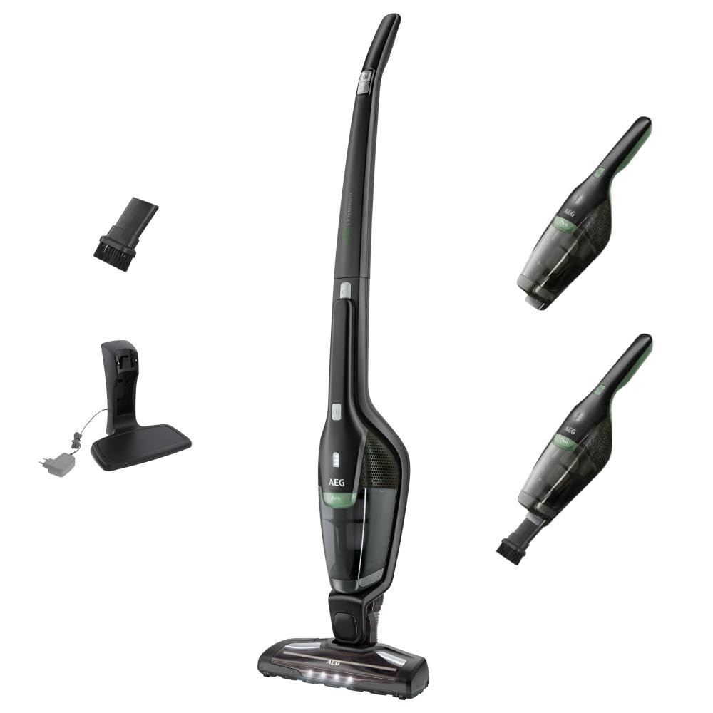 AEG Ergorapido CX7-2-45MÖ 2in1 Akku Staubsauger/50% Recyclingmaterial/beutellos/bis zu 45 min Laufze