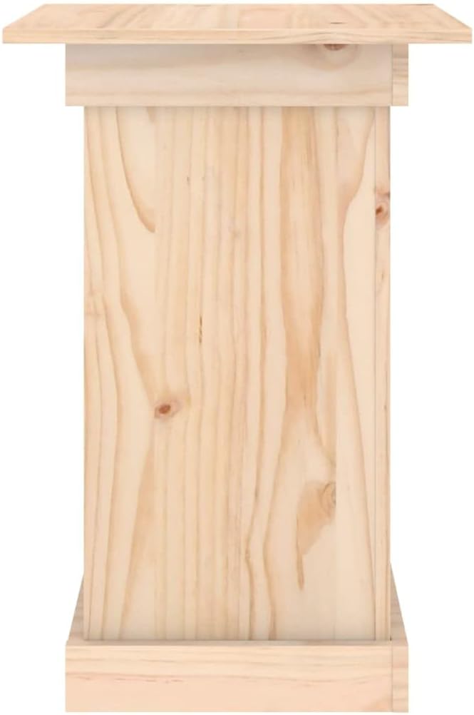 vidaXL Blumenständer, Pflanzenständer für Balkon Flur Terrasse, Blumensäule mit Holzrahmen, Pflanzen