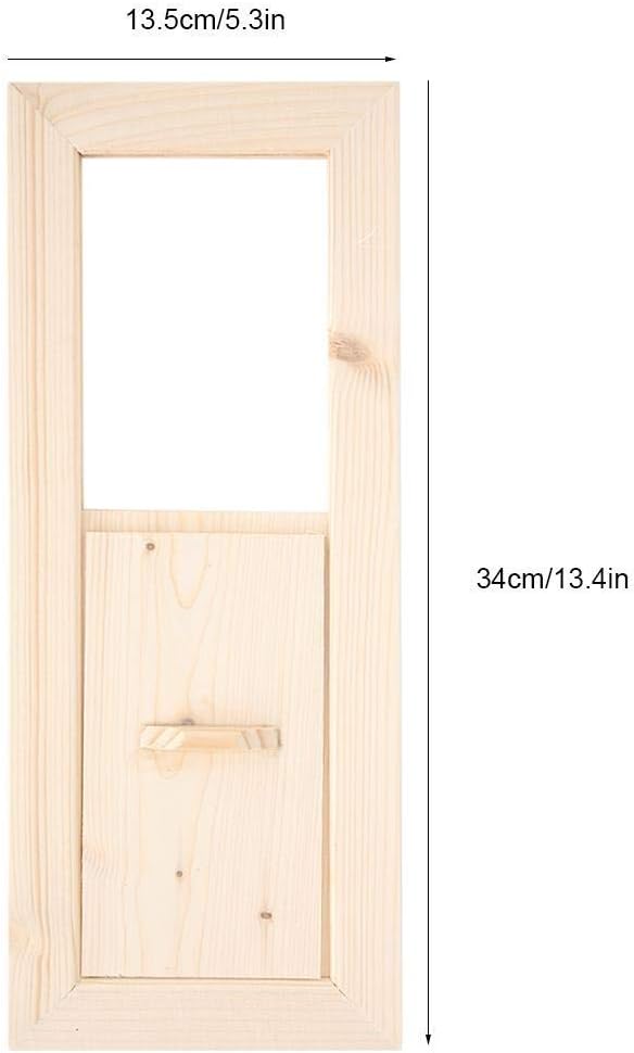 Fdit Hemlock Sauna Lüftungsgitter Lüftungsgitter für Saunaräume Zubehör für Saunaräume MEHRWEG VERPA