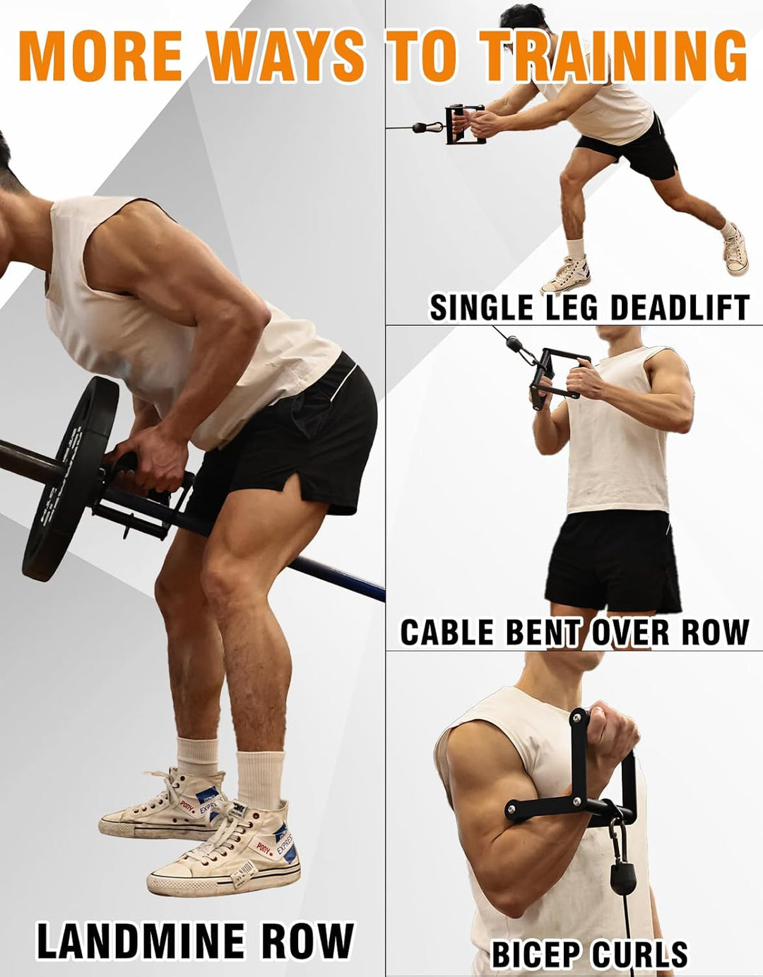 Fitarc Double D Reihe Griff, LAT Pull Down Griff, LAT Pulldown Anbauteile, Close Grip Kabel Befestig