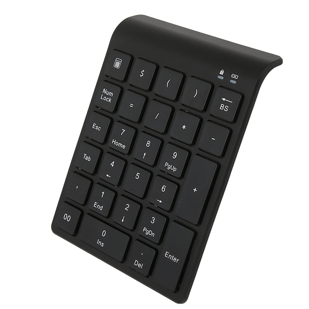 Goshyda Kabelloser Ziffernblock, 27 Tasten Wireless Number Keypad Tragbare Tastaturerweiterungen Num