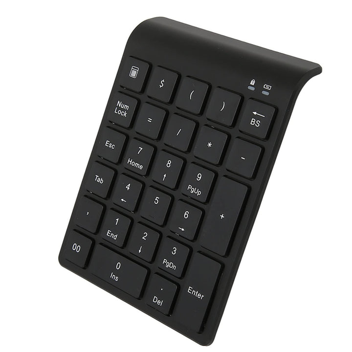 Goshyda Kabelloser Ziffernblock, 27 Tasten Wireless Number Keypad Tragbare Tastaturerweiterungen Num