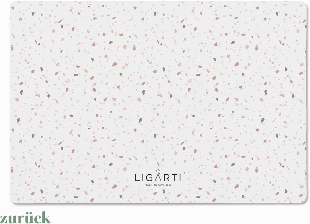 Ligarti® Frühstücksbrettchen aus Holz | Nachhaltiges Frühstücksbrett 22x15 cm, ideal für köstliche F